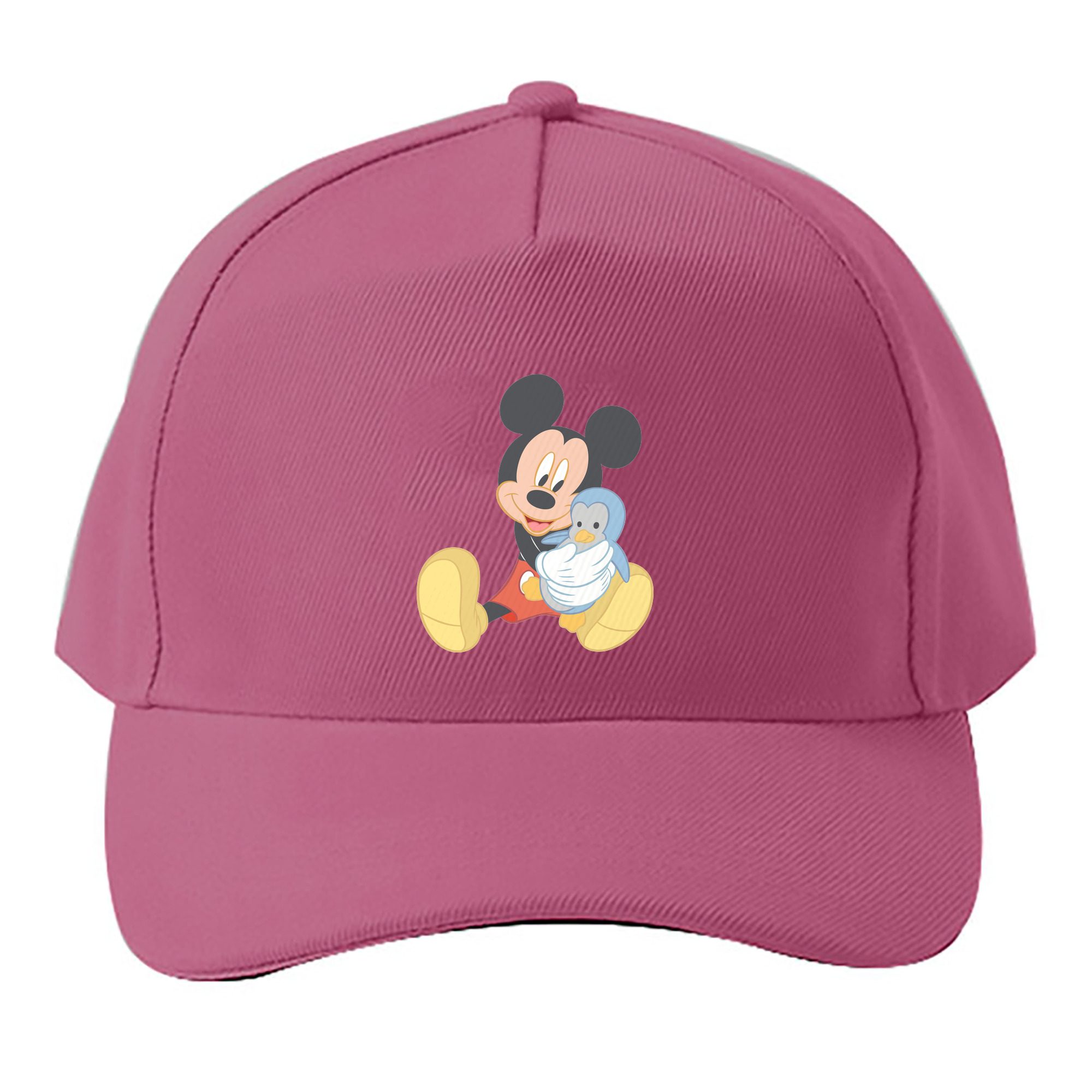 （画像用） ミッキーマウス Mickey Mouse ベースボールキャップ 綿100％ 男女兼用 帽子 スポーツ